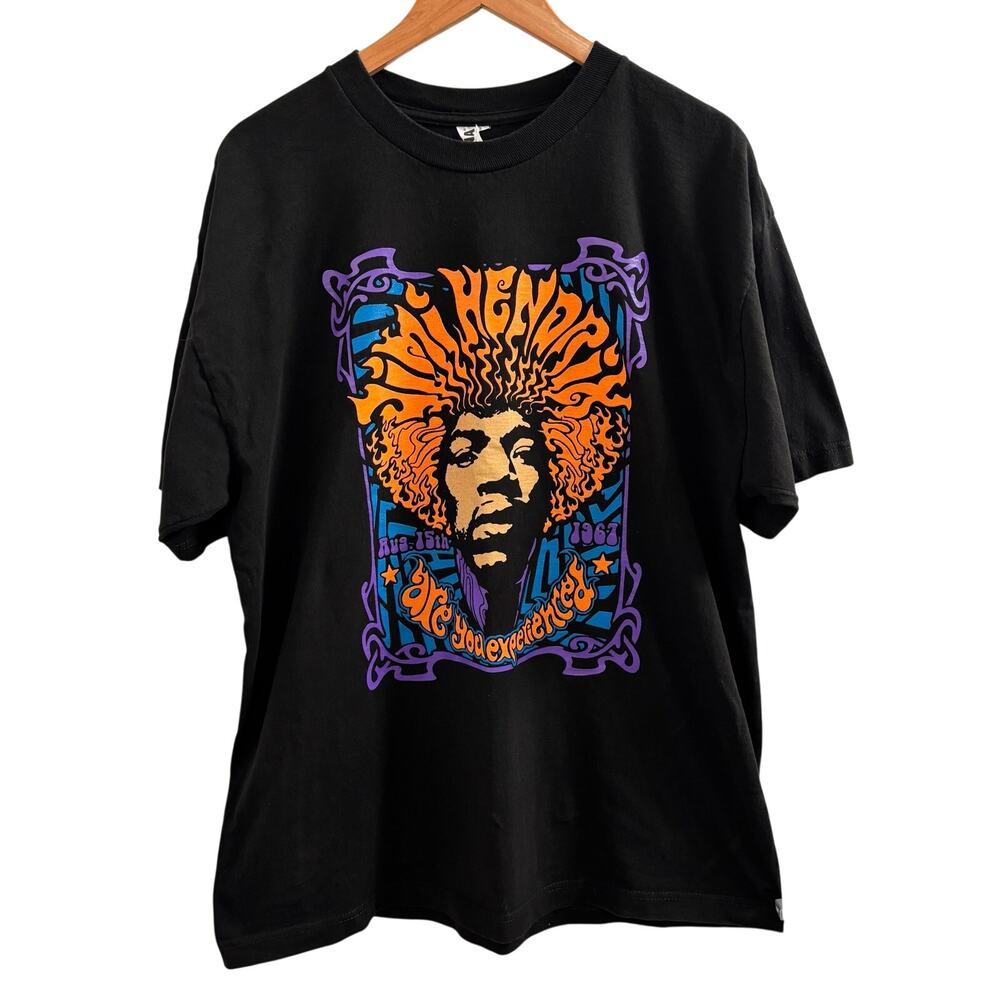Black Jimi Hendrix Tee